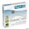 Kép 1/2 - Tűzőkapocs 23/14 Rapid STANDARD horg., 23/14, 1000db/doboz Rapid 1db rendelési egység ár 1db-ra