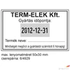 Kép 2/2 - Bélyegző Trodat 4729 dátumbélyegző 50 x 30 mm, dát.: 3 mm