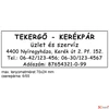 Kép 1/2 - Bélyegző Trodat 5205 fém szövegbélyegző 68 x 24 mm