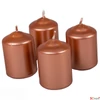 Kép 3/3 - Adventi gyertya metál intenzív Bronz 4x4x6cm darabos! a termék ára 1db-ra értendő!