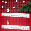 Kép 4/5 - Adventi kalendárium 25 Fehér, 3féle 40cm, fehér KPM25