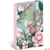 Kép 1/2 - Agenda mágneses 2025 Pink bloom, 11x16 cm Realsystem 2025 kollekció!
