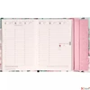 Kép 2/2 - Agenda mágneses 2025 Pink bloom, 11x16 cm Realsystem 2025 kollekció!
