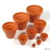 Kép 2/2 - Agyag cserép 26cm Terra Tavaszi, húsvéti dekor
