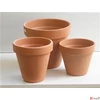 Kép 1/2 - Agyag cserép 3x3cm terra virágcserép széles perem 