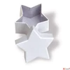Kép 2/2 - Ajándékdoboz szett adventi naptár csillag 25db-os 37x37x4,5cm egyedi adventi naptár készítő szett