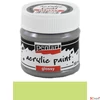 Kép 2/2 - Akrilfesték fényes 50ml Pentart limezöld 7371