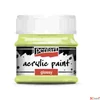 Kép 1/2 - Akrilfesték fényes 50ml Pentart limezöld 7371
