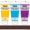 Kép 2/2 - Akrilfesték krémes Pentart selyemfényű 60ml - barna