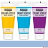 Kép 2/2 - Akrilfesték krémes Pentart selyemfényű 60ml - jégkék