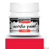 Kép 2/2 - Akrilfesték matt 50ml Pentart piros 6665