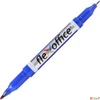 Kép 1/2 - Alkoholos marker Flexoffice PM01' 0,4-1,0mm kúpos kétvégű kék Írószerek FLEXOFFICE FO-PM01BLUE