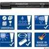 Kép 4/4 - Alkoholos marker Staedtler készlet, 2 mm, kúpos,Lumocolor 352 6 különböző szín