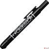 Kép 1/2 - Alkoholos marker Zebra 1,3 mm, nyomógombos,Mckie Retractable fekete