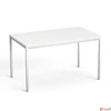 Kép 1/3 - Általános asztal fémlábbal 75x130cm MAYAH Freedom SV-38 fehér