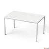 Kép 2/3 - Általános asztal fémlábbal 75x130cm MAYAH Freedom SV-38 fehér
