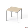 Kép 1/3 - Általános asztal fémlábbal 75x75cm MAYAH Freedom SV-37 juhar