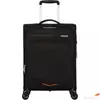 Kép 1/5 - American Tourister kabinbőrönd Summerfunk 55/20 bővíthető bőrönd 124889/1041 fekete, 4 kerekű, textil