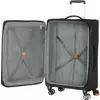 Kép 3/5 - American Tourister bőrönd 67/2 Summerfunk 67/24 bővíthető bőrönd 124890/1041 fekete, 4 kerekű, textil