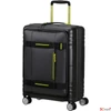 Kép 1/11 - American Tourister bőrönd Hello Cabin Spinner 55/20 Exp 14'9417/A185-Black/Lime