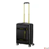Kép 5/11 - American Tourister bőrönd Hello Cabin Spinner 55/20 Exp 14'9417/A185-Black/Lime