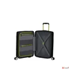 Kép 9/11 - American Tourister bőrönd Hello Cabin Spinner 55/20 Exp 14'9417/A185-Black/Lime