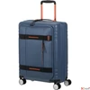 Kép 1/12 - American Tourister bőrönd Hello Cabin Spinner 55/20 Exp 14'9417/6032-Navy/Orange