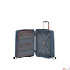 Kép 7/12 - American Tourister bőrönd Hello Cabin Spinner 55/20 Exp 14'9417/6032-Navy/Orange