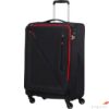 Kép 2/5 - American Tourister bőrönd Lite Volt spinner 68/25 Tsa 134525/1073 Black/Red