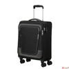 Kép 1/7 - American Tourister kabinbőrönd Pulsonic Spinner 55/20 Exp Tsa 14'6516/423-Asphalt Black
