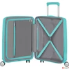 Kép 3/6 - American Tourister bőrönd Soundbox spinner 55/20 Poolside Blue 88472/8864 Poolside Blue - 4 kerekű