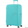 Kép 1/6 - American Tourister bőrönd Soundbox spinner 77/28 Poolside Blue 88474/8864 Poolside Blue - 4 kerekű