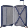 Kép 2/3 - American Tourister kabinbőrönd Soundbox 55/20 40x55x20/23cm 2,6kg 4kerekű 88472/1552 sötétkék