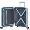 Kép 2/6 - American Tourister kabinbőrönd Soundbox 55/20 40x55x20/23cm 2,6kg 4kerekű 88472/8365 Pastel Blue