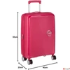 Kép 6/6 - American Tourister kabinbőrönd Soundbox Spinner 55/20 Tsa Exp 88472/5502-Lightning Pink