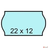 Kép 2/2 - Árazószalag 22x12 mm kék 10 db/cs