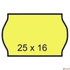 Kép 2/2 - Árazószalag 25x16 mm sárga 10 db/cs