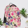 Kép 1/2 - Ars Una Ergonómikus Hátizsák 27L Beach Flowers (5469) 25 dupla komfor 55834698 prémium 3év garancia