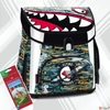 Kép 1/9 - Ars una iskolatáska kompakt 20 Flying Shark 54490017 mágneszár 3év garancia alsósokn