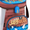Kép 5/7 - Ars una iskolatáska kompakt Jolly Roger 806 94498066 mágneszár 3év garancia alsósokn