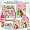 Kép 1/11 - Ars Una iskolatáska szett 25 Cute Animals Doggie táska,uzsidoboz, kulacs, gumis mappa, tolltartó, tornazsá