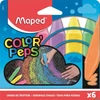 Kép 1/2 - Aszfaltkréta 6 Maped Color'Peps 6 féle szín Írószerek Maped 936010