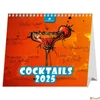 Kép 1/2 - Asztali naptár 2025 Cocktails álló mini Dayliner 2025-ös kollekció