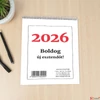 Kép 2/3 - Asztali naptár TA/21 2026 asztali naptár TA21 hátlap nem tartozéka 70g fehér ofszet,