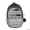 Kép 8/10 - Bagmaster iskolatáska 26 Porto 25 A fekete fehér 44,5x30x22cm