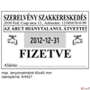 Kép 2/2 - Bélyegző Trodat 4727 dátumbélyegző 60 x 40 mm, dát.: 4 mm