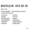 Kép 2/2 - Bélyegző Trodat 4817 dátumbélyegző betű és dát.: 3,8 mm, 12 szó