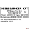 Kép 2/2 - Bélyegző Trodat 4912 +6/4912 párna önfestékező bélyegző 47 x 18 mm vegyes színekben