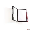 Kép 4/6 - Bemutatótábla tartó fali 10db bemutatótáblával DURABLE SHERPA WALL piros