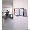 Kép 5/6 - Bemutatótábla tartó fali 10db bemutatótáblával DURABLE SHERPA WALL piros